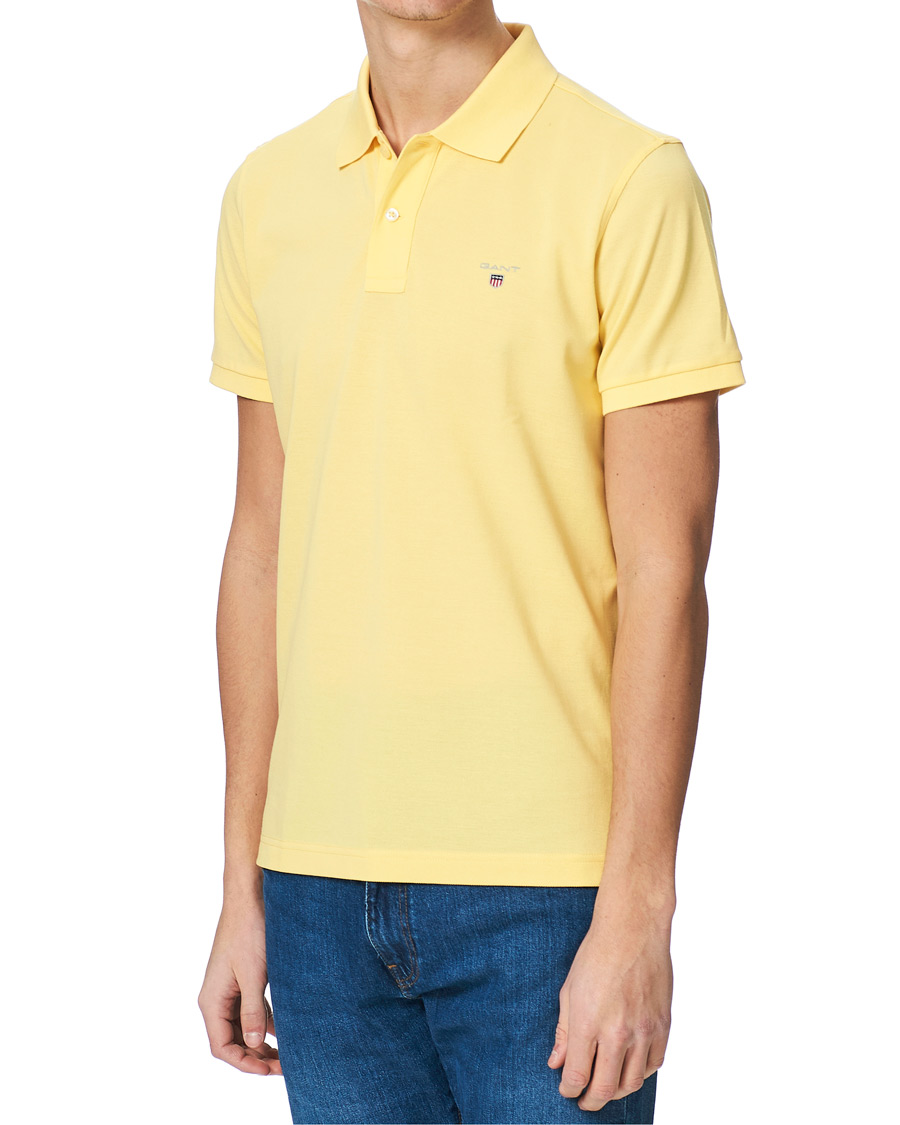 Herren | Poloshirts | GANT | The Original Polo Banana Yellow