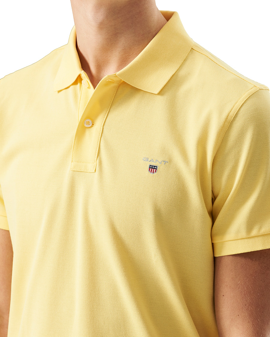 Herren | Poloshirts | GANT | The Original Polo Banana Yellow