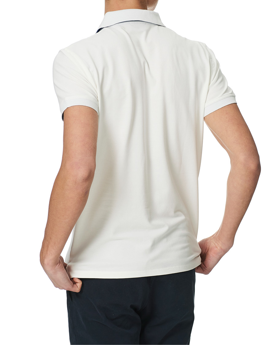 Herren | Poloshirts | GANT | Contrast Collar Polo Eggshell