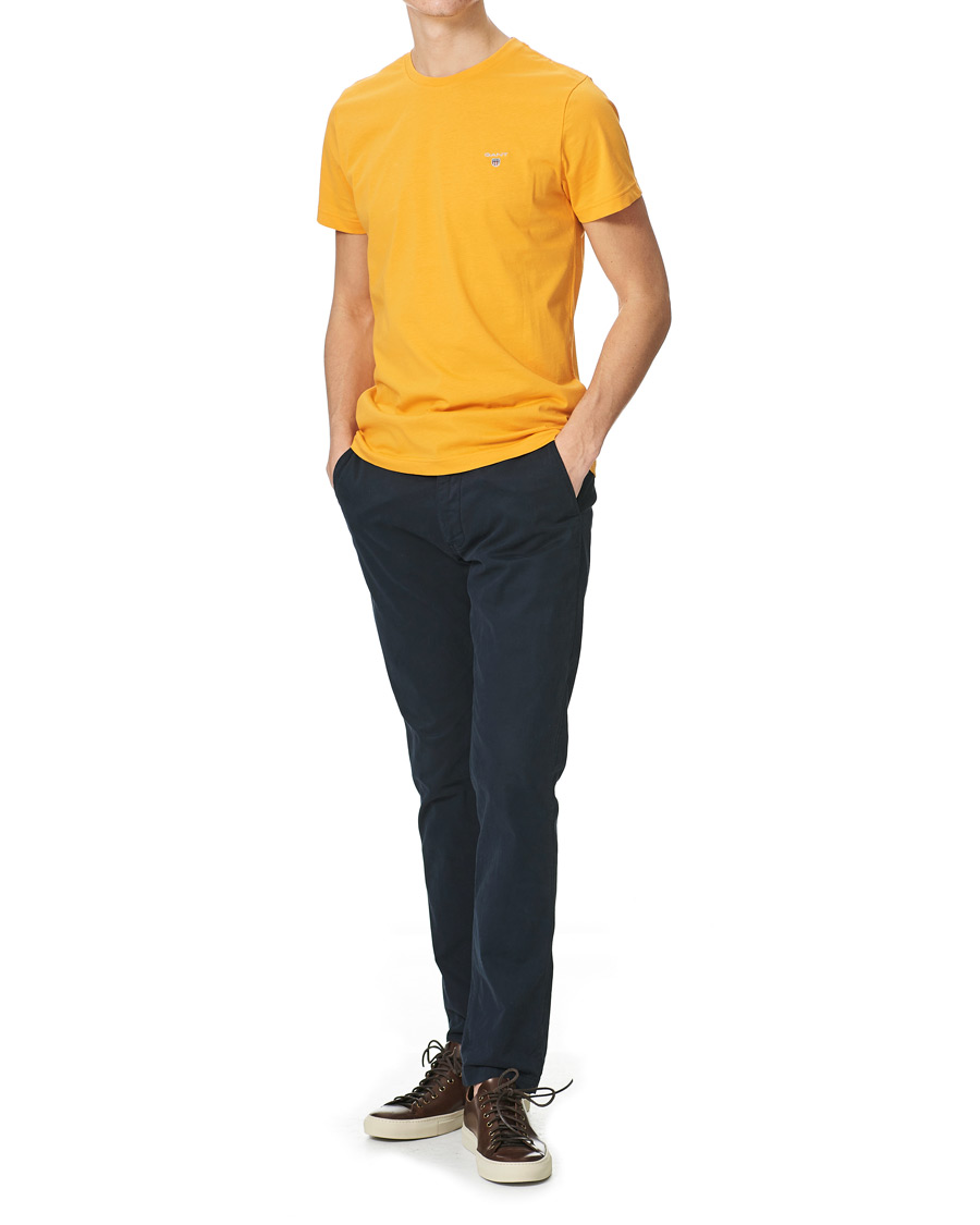 Herren | T-Shirts | GANT | The Original Tee Dalia Orange