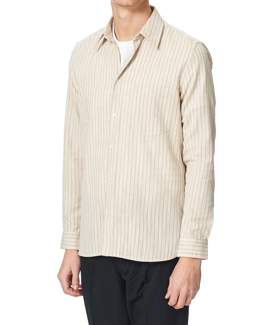 Herren | Hemden | Samsøe Samsøe | Samsøe & Samsøe Liam Cotton Linen Shirt Pure Cashmere
