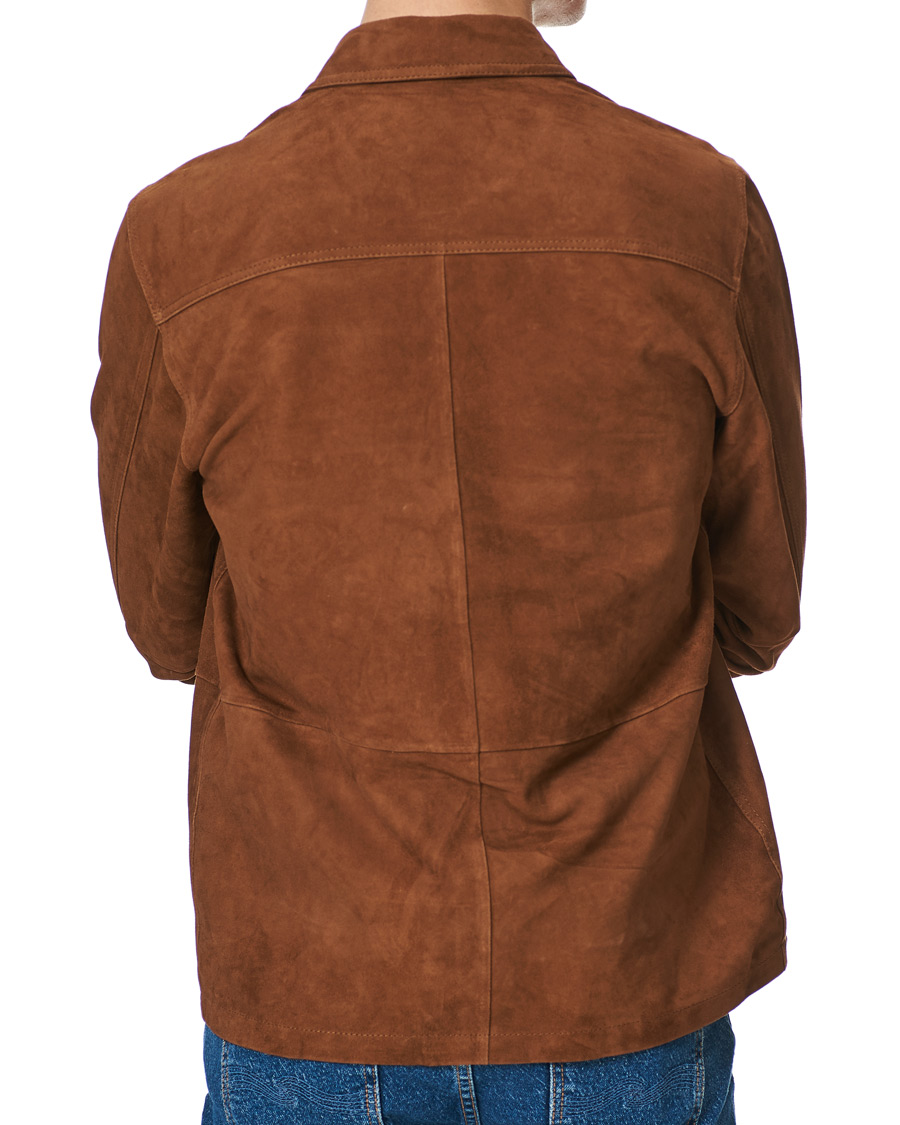 Herren | Hemden | Samsøe Samsøe | Samsøe & Samsøe Ruffo Suede Overshirt Emperador