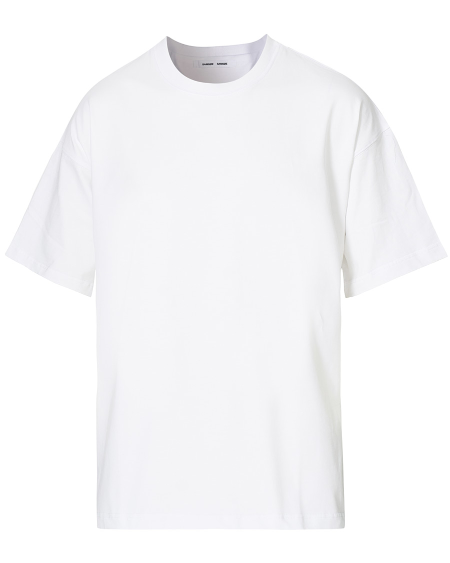 Herren | T-Shirts | Samsøe Samsøe | Samsøe & Samsøe Hjalmer T-shirt White