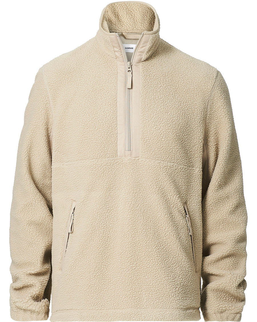 Herren | Jacken | Samsøe Samsøe | Samsøe & Samsøe Rune Recycle Half Zip Pure Cashmere