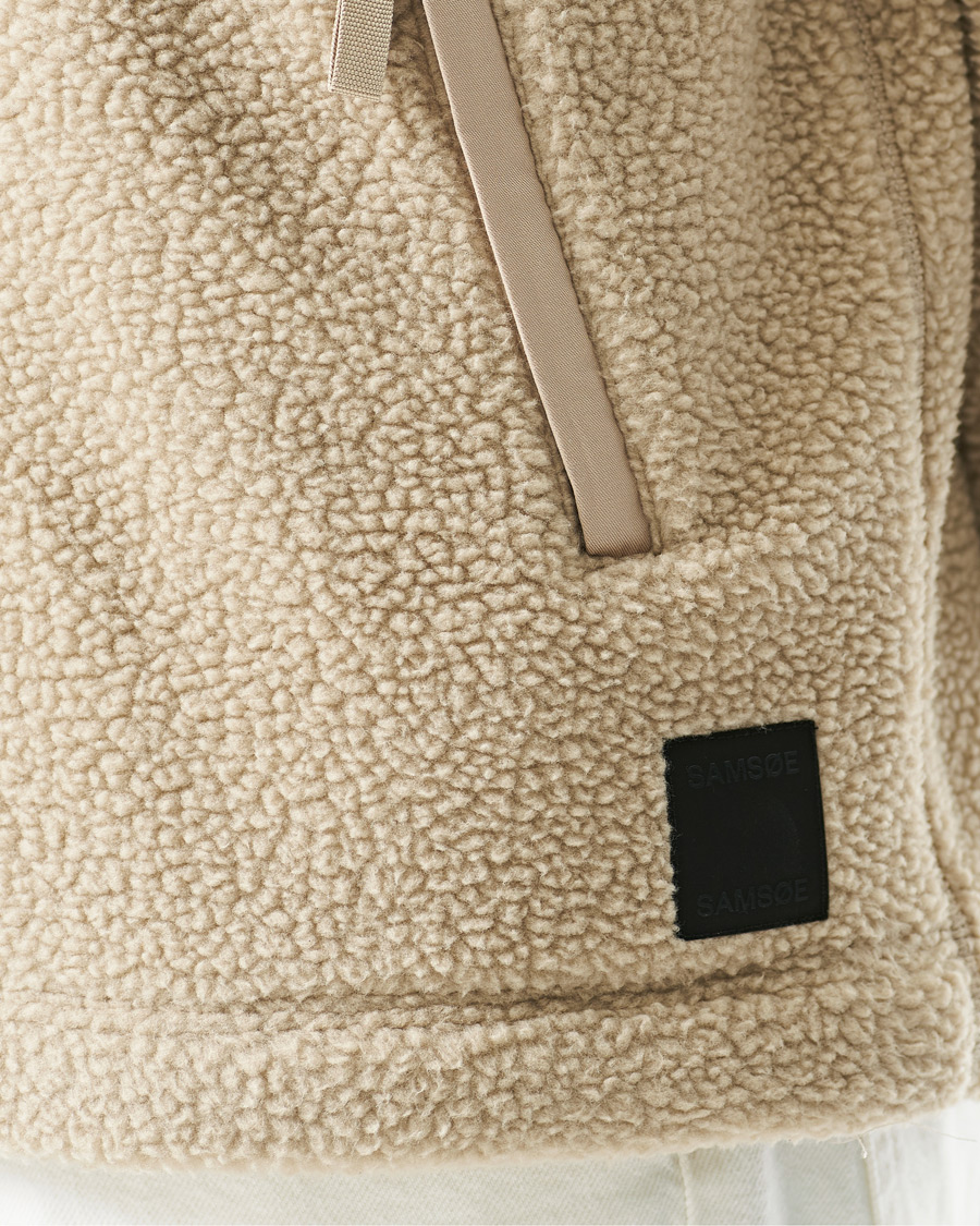 Herren | Jacken | Samsøe Samsøe | Samsøe & Samsøe Rune Recycle Half Zip Pure Cashmere