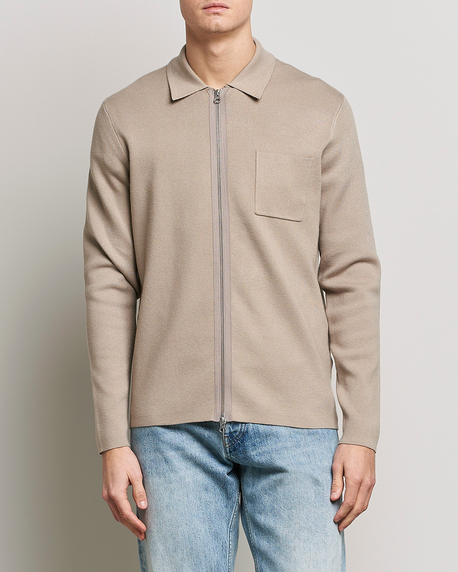 Herren | Pullover | Samsøe Samsøe | Guna Full Zip Pure Cashmere