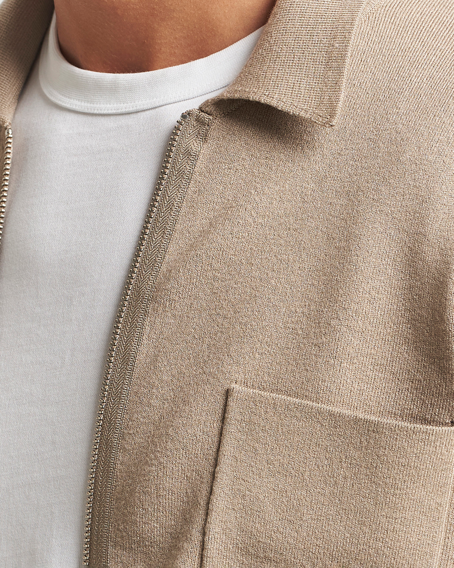 Herren | Pullover | Samsøe Samsøe | Guna Full Zip Pure Cashmere