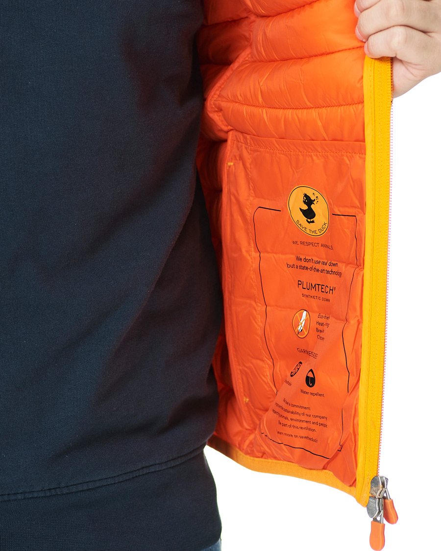 Herren | Jacken | Save The Duck | Adam Lightweight Padded Vest Solar Orange