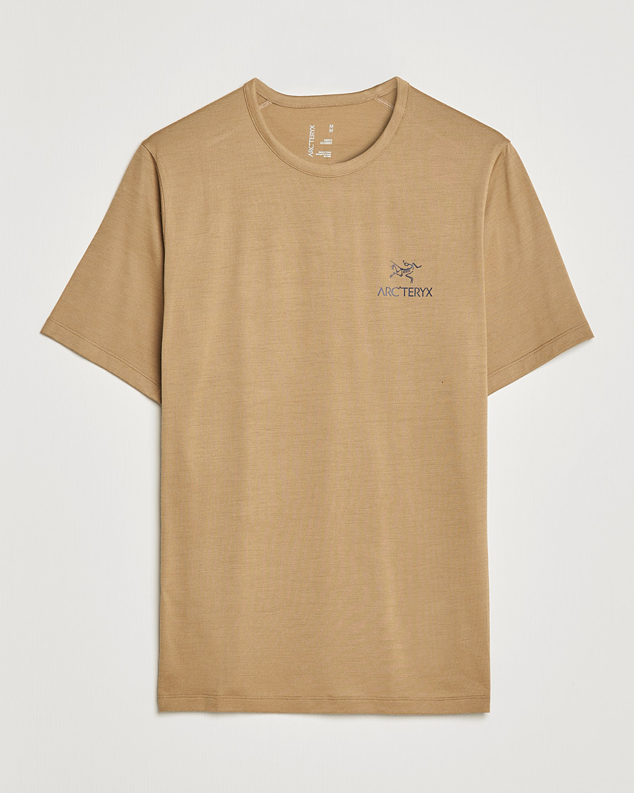 Herren | T-Shirts | Arc'teryx | Arc´Logo Emblem Wool T-shirt Canvas