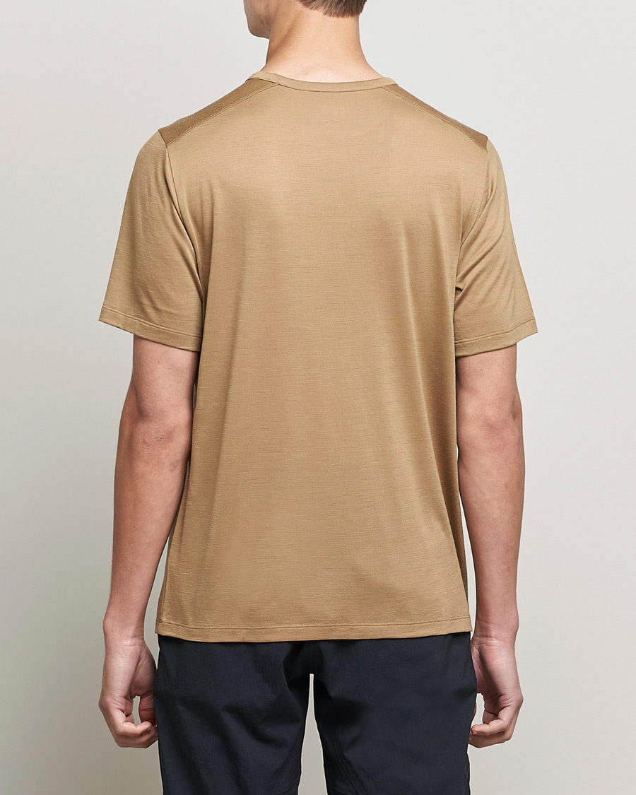 Herren | T-Shirts | Arc'teryx | Arc´Logo Emblem Wool T-shirt Canvas