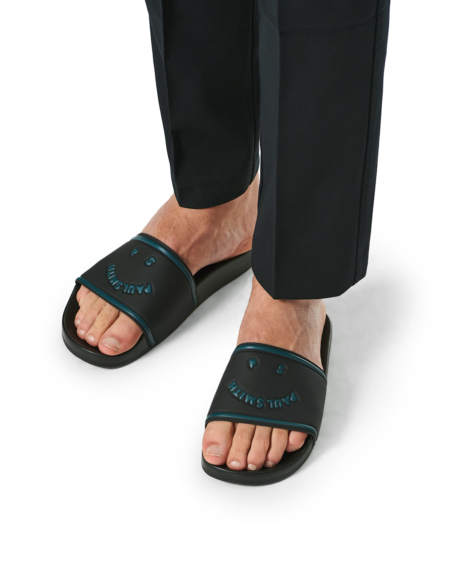 Herren | PS Paul Smith Summit Slides Black | PS Paul Smith | Summit Slides Black