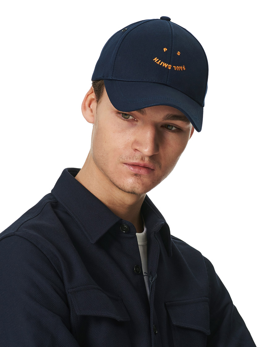 Herren | PS Paul Smith Happy Cap Navy | PS Paul Smith | Happy Cap Navy