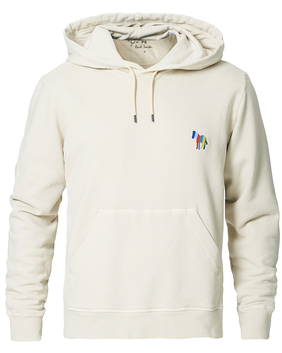 Herren | Pullover | PS Paul Smith | Embroidered Zebra Hoodie Off White