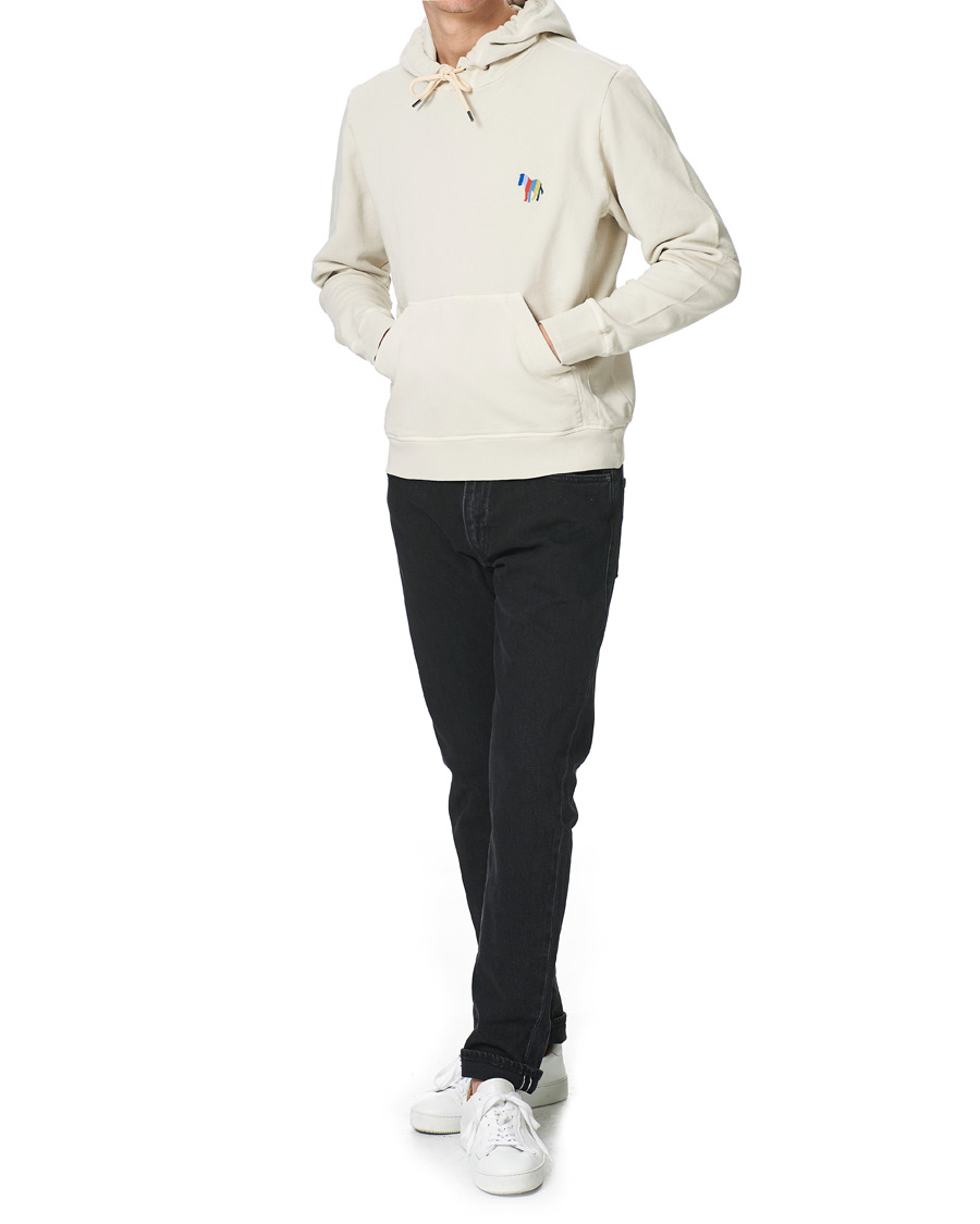 Herren | Pullover | PS Paul Smith | Embroidered Zebra Hoodie Off White