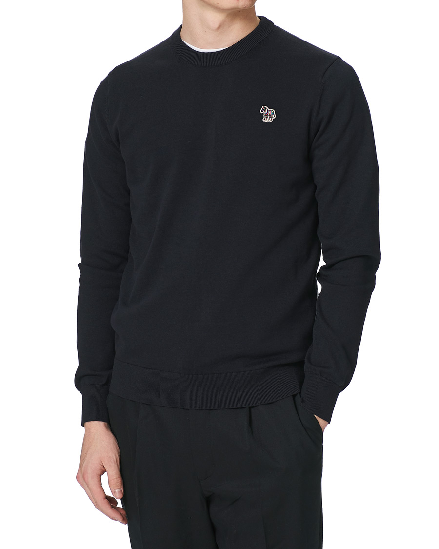 Herren | Pullover | PS Paul Smith | Zebra Crew Neck Pullover Black