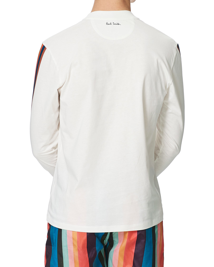 Herren | T-Shirts | Paul Smith | Artist Striped T-Shirt White