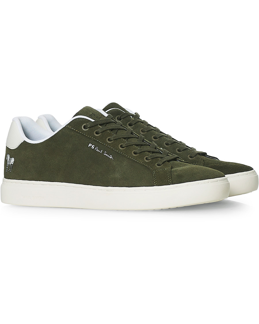 Herren | PS Paul Smith Rex Zebra Sneakers Green | PS Paul Smith | Rex Zebra Sneakers Green