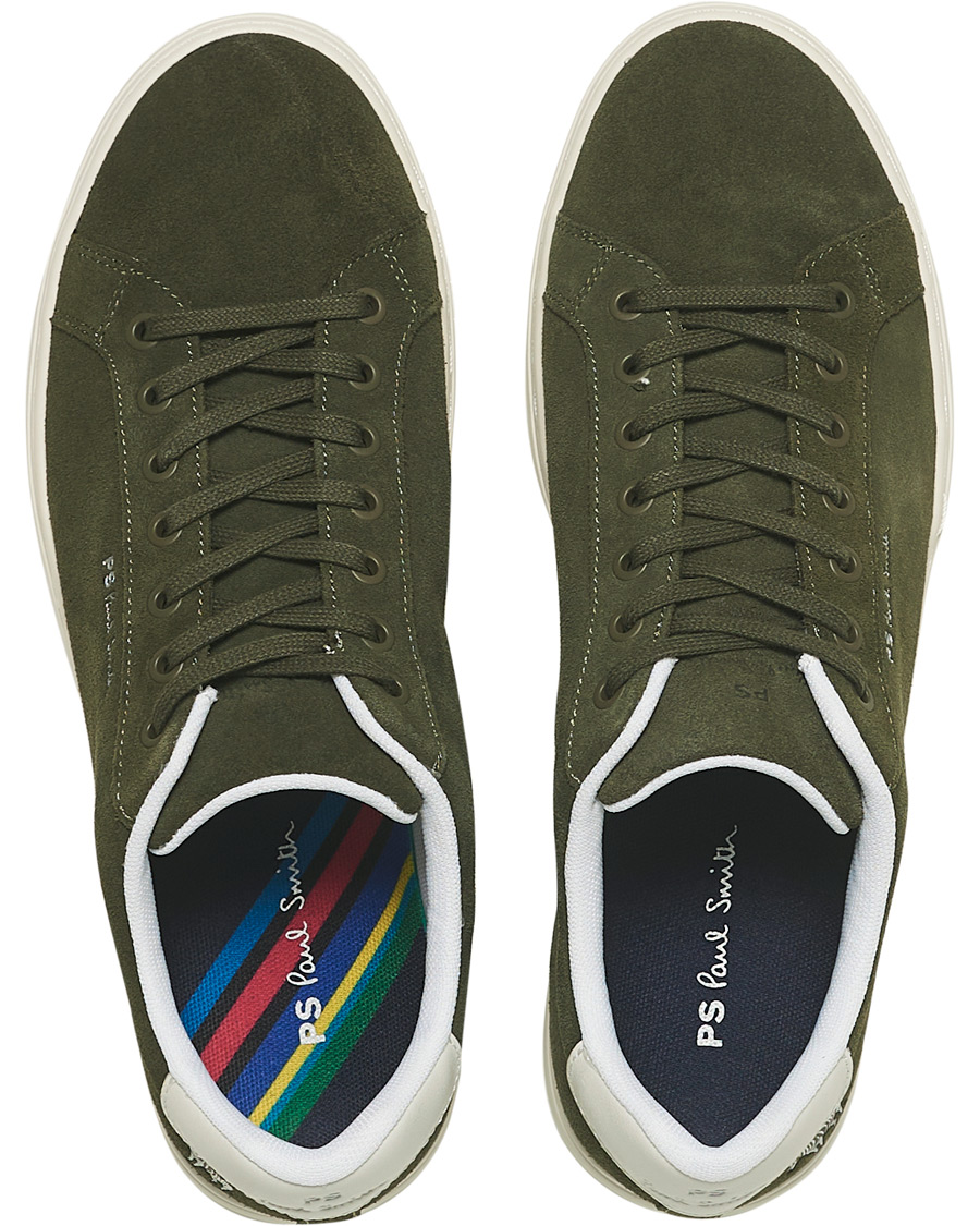 Herren | PS Paul Smith Rex Zebra Sneakers Green | PS Paul Smith | Rex Zebra Sneakers Green