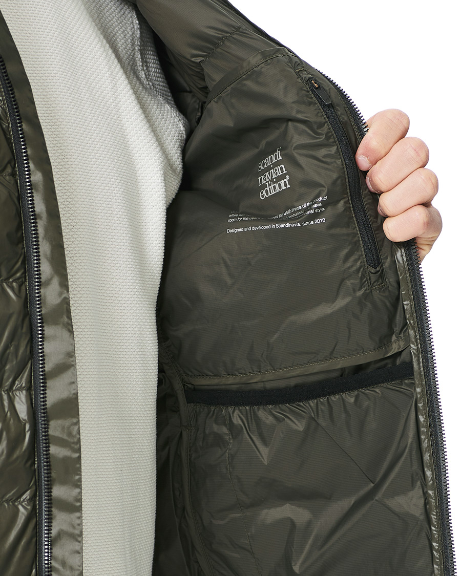 Herren | Jacken | Scandinavian Edition | Met Lightweight Padded Jacket Dark Olive