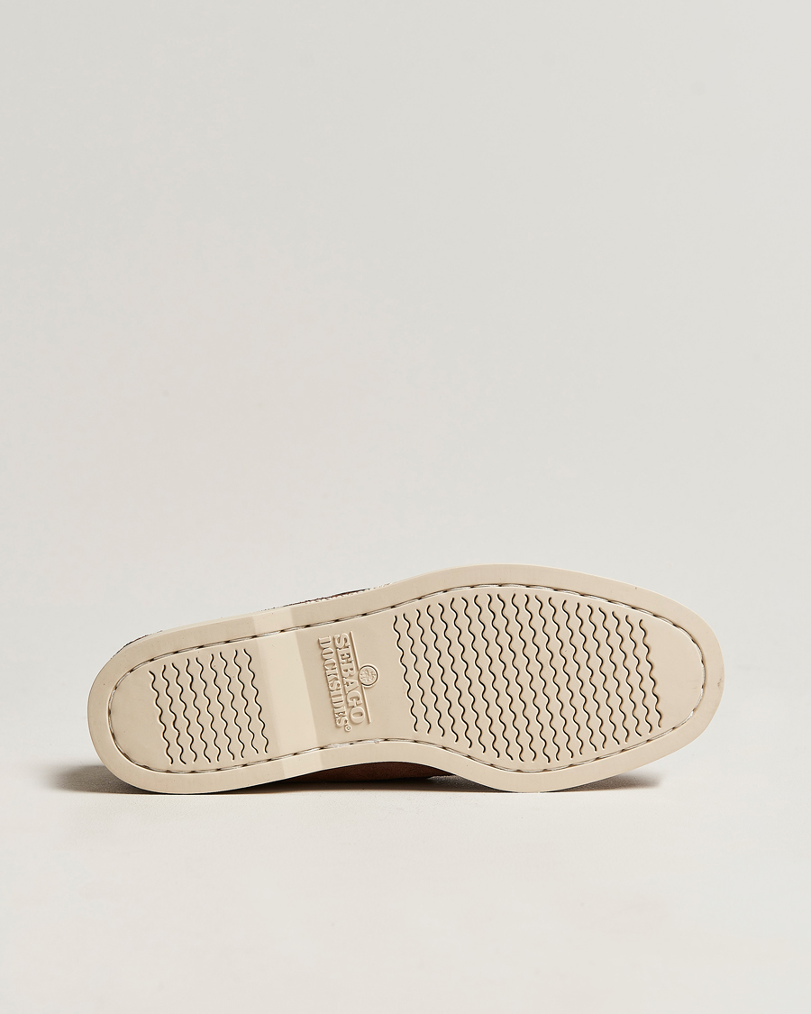 Herren | Segelschuhe | Sebago | Docksides Suede Boat Shoe Dark Brown