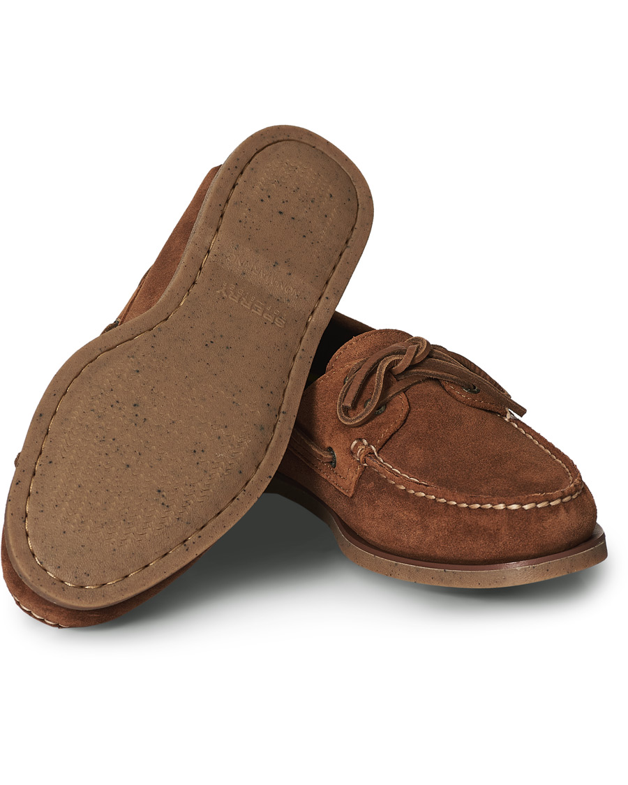 Herren | Sperry Gold Cup Authentic Suede Original Boat Shoe Brown | Sperry | Gold Cup Authentic Suede Original Boat Shoe Brown