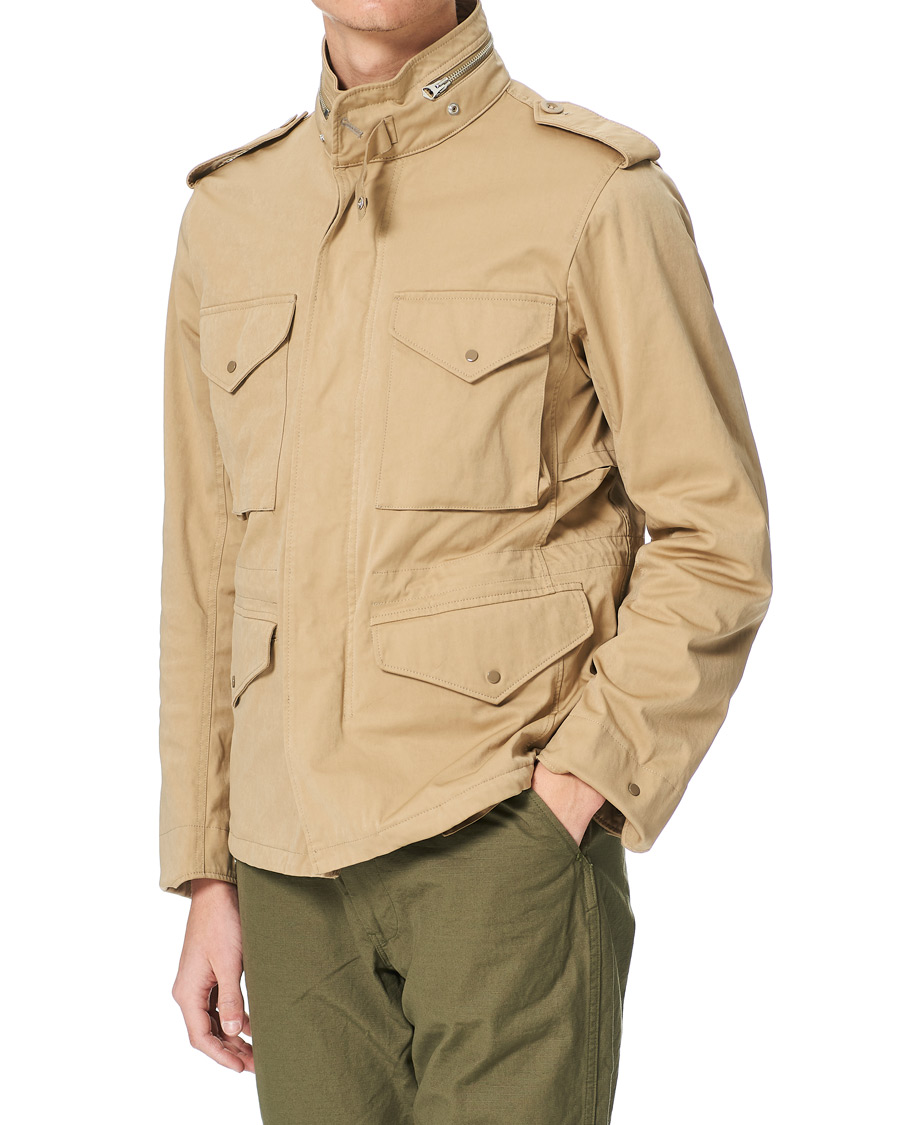 Herren | Jacken | Ten c | 9 oz Short Field Jacket Beige