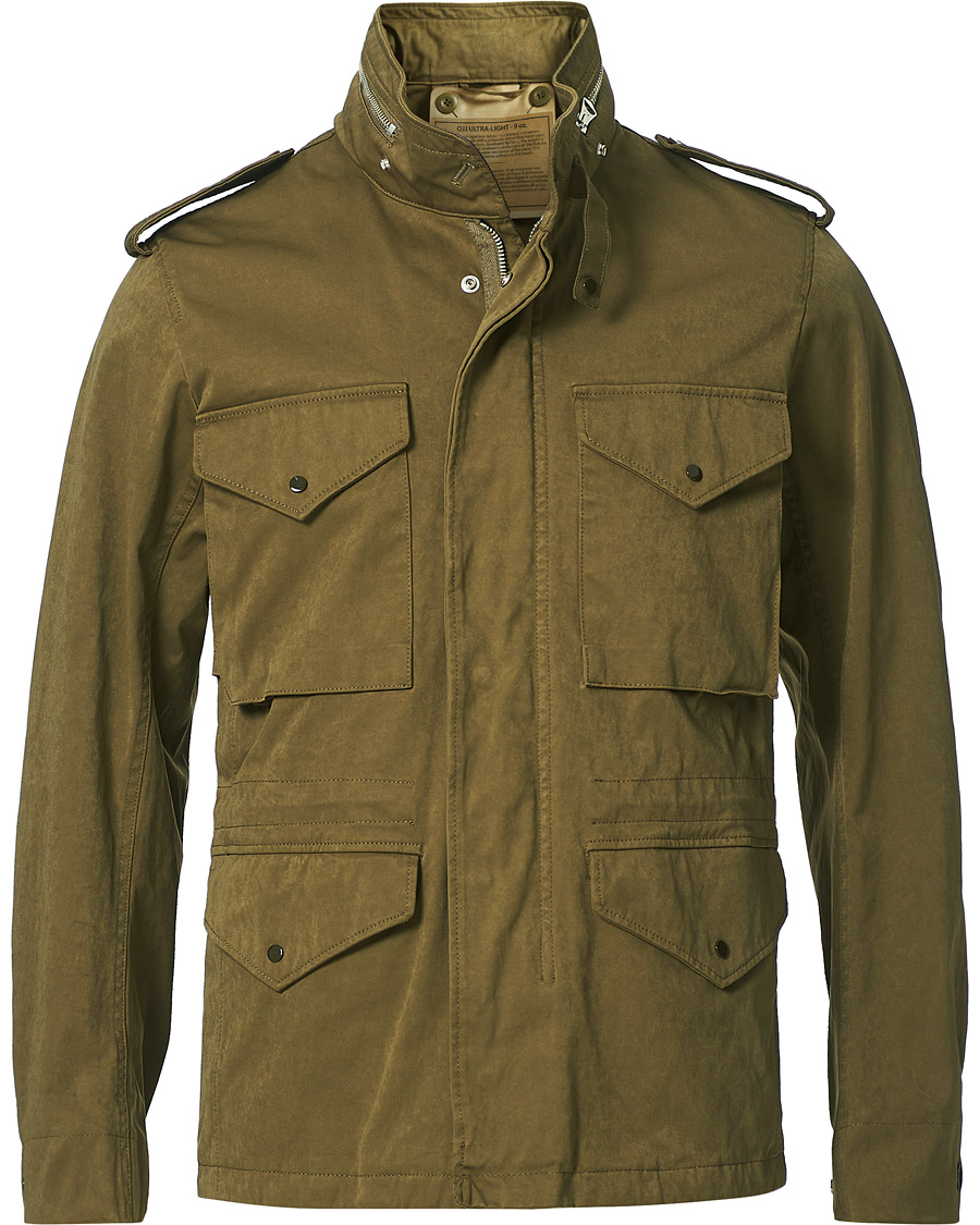 Herren | Jacken | Ten c | 9 oz Short Field Jacket Olive