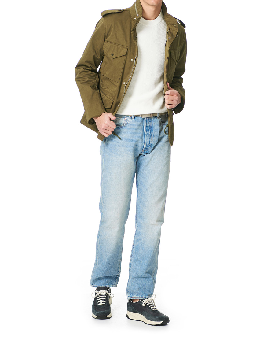 Herren | Jacken | Ten c | 9 oz Short Field Jacket Olive