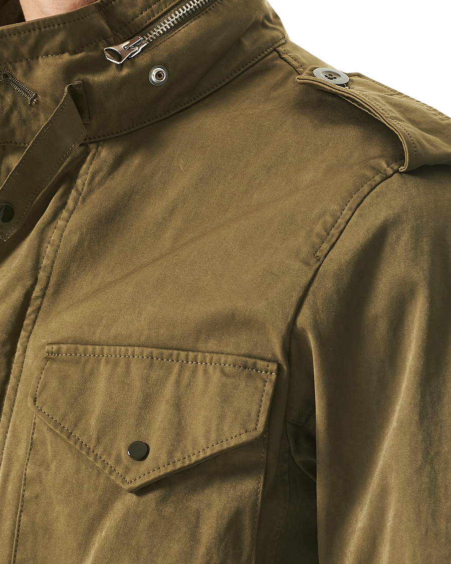 Herren | Jacken | Ten c | 9 oz Short Field Jacket Olive