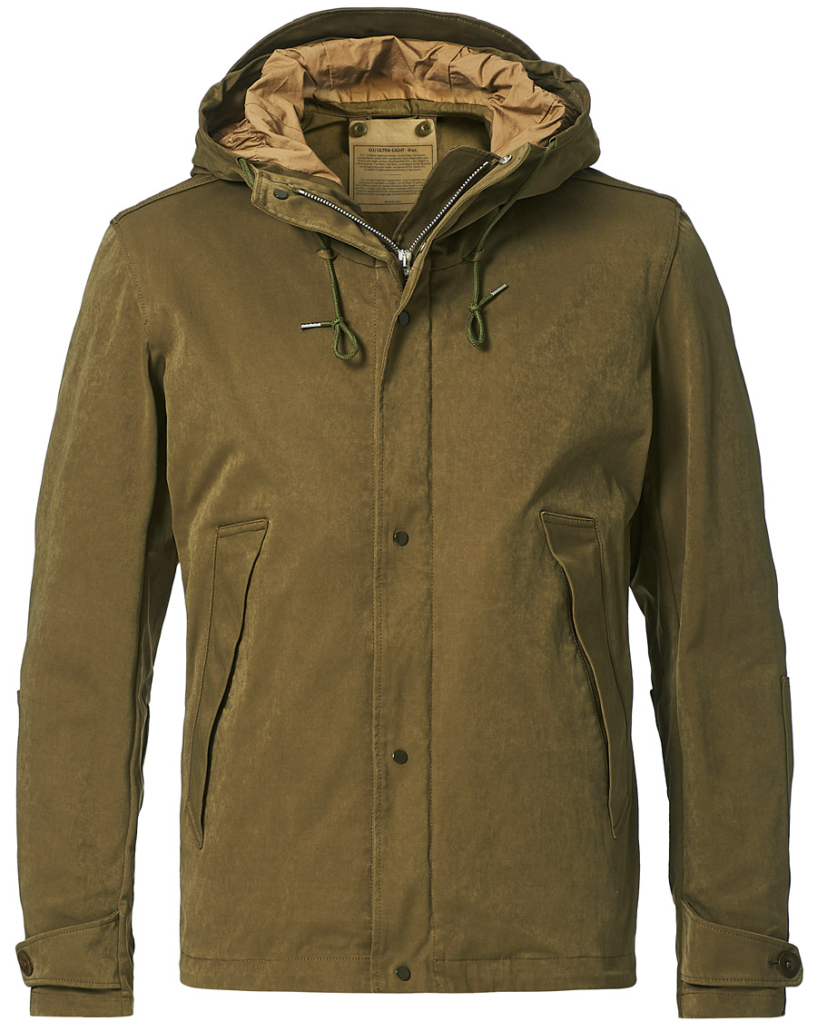 Herren | Jacken | Ten c | 9 oz Anorak Jacket Olive