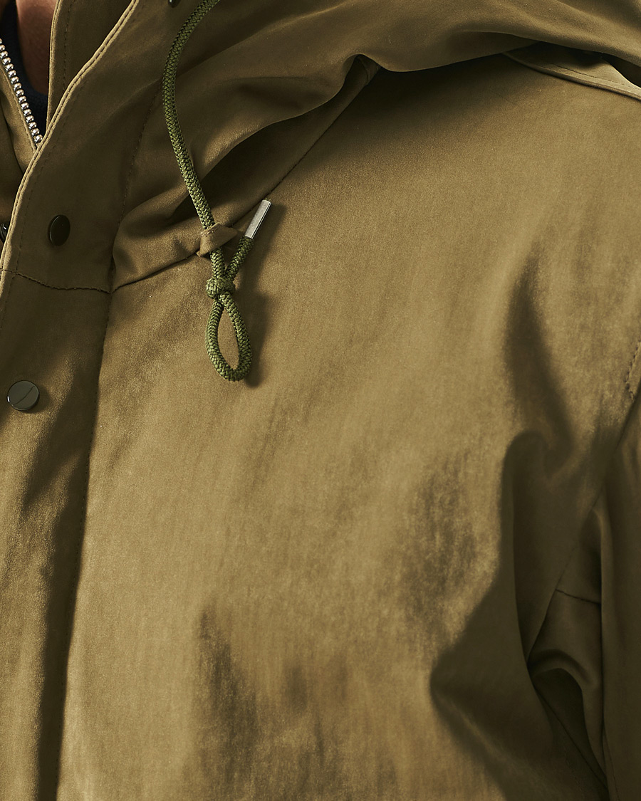 Herren | Jacken | Ten c | 9 oz Anorak Jacket Olive