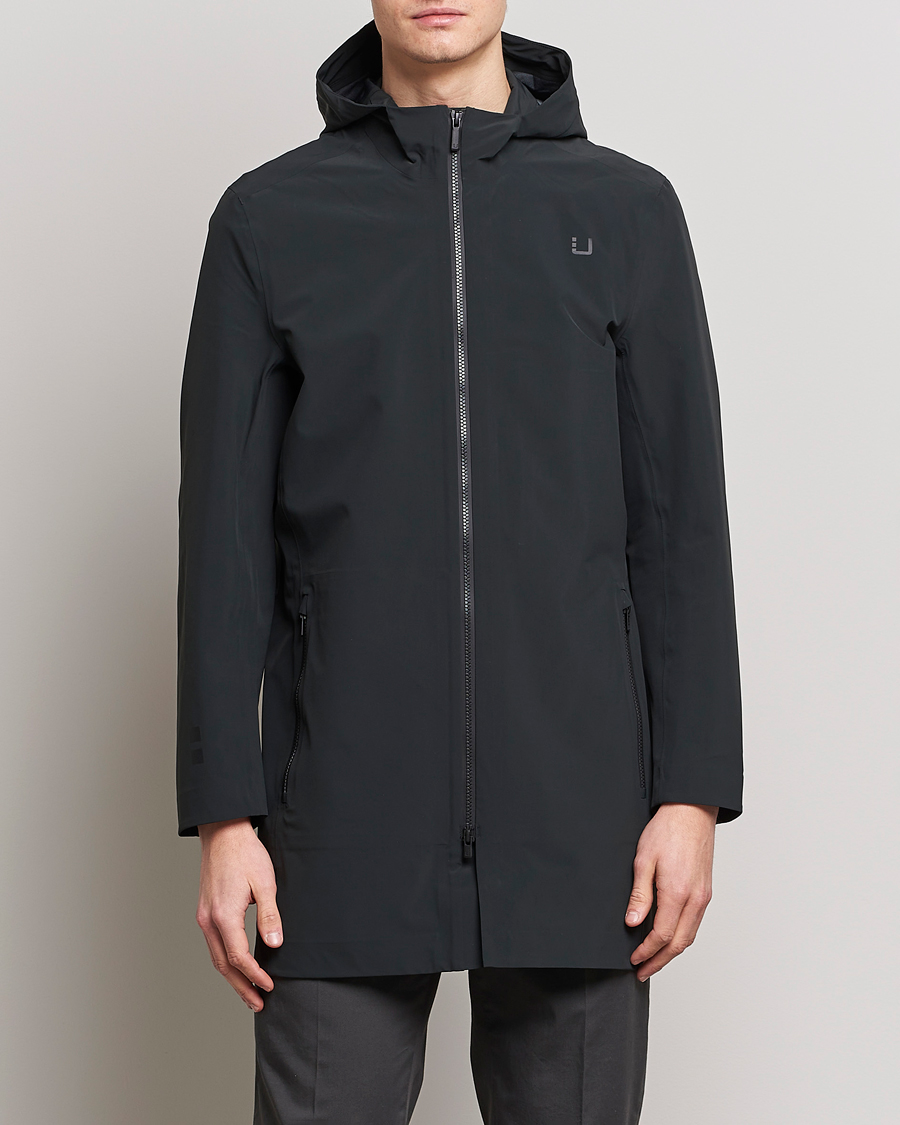 Herren | Minimalistische Jacken | UBR | EX-3 Delta Coat Night Black
