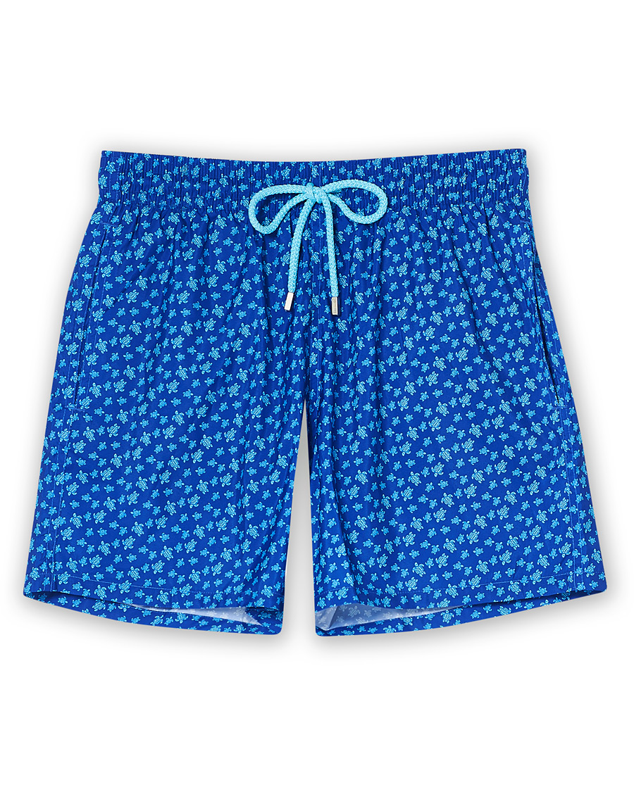 Herren | Badehosen | Vilebrequin | Mahina Swim Shorts Blue De Mar