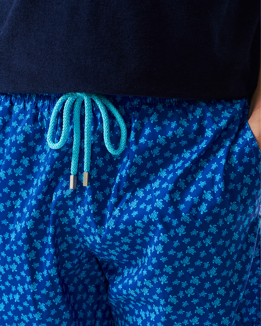 Herren | Badehosen | Vilebrequin | Mahina Swim Shorts Blue De Mar