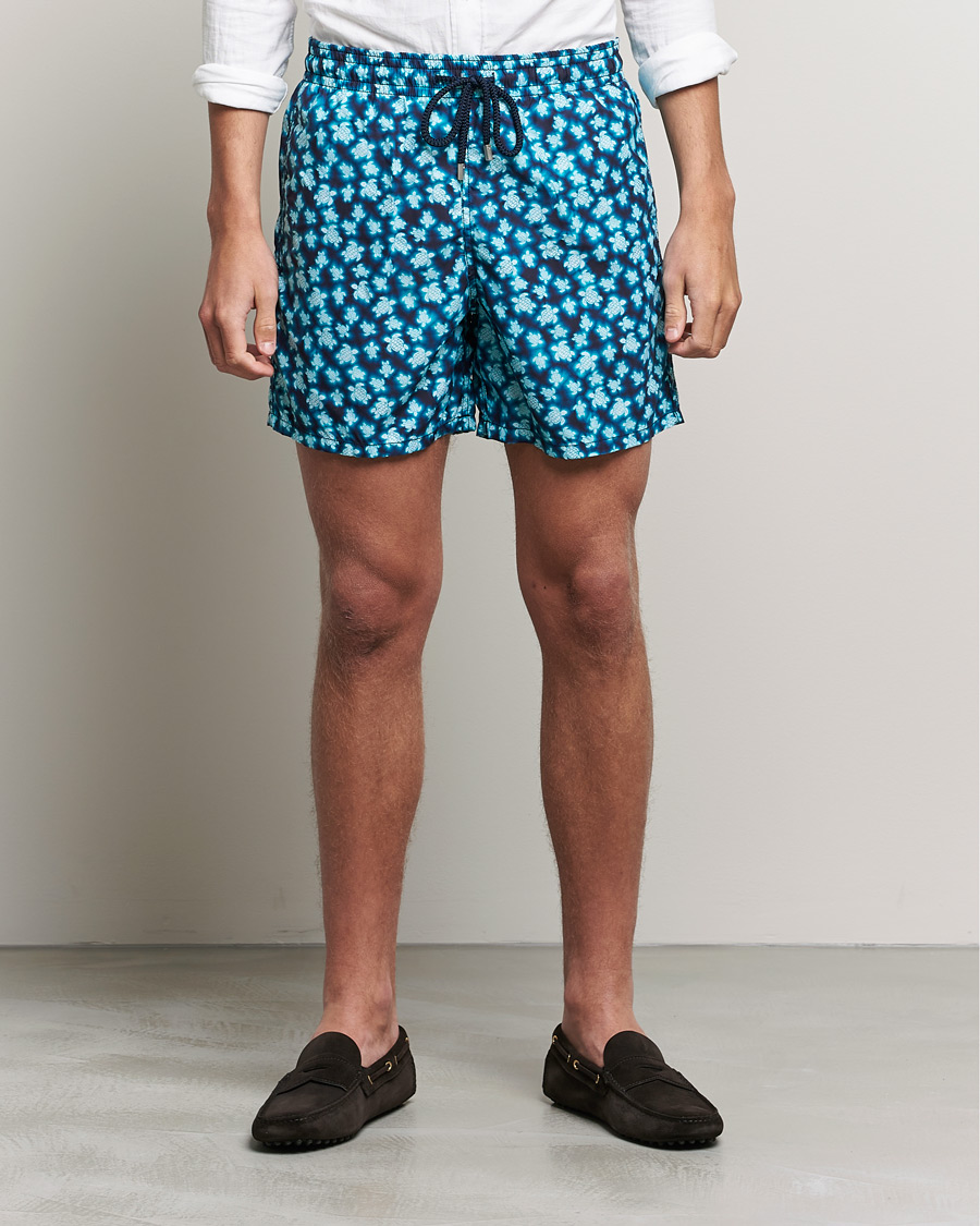 Herren | Vilebrequin | Vilebrequin | Moorea Swim Shorts Bleu Marine