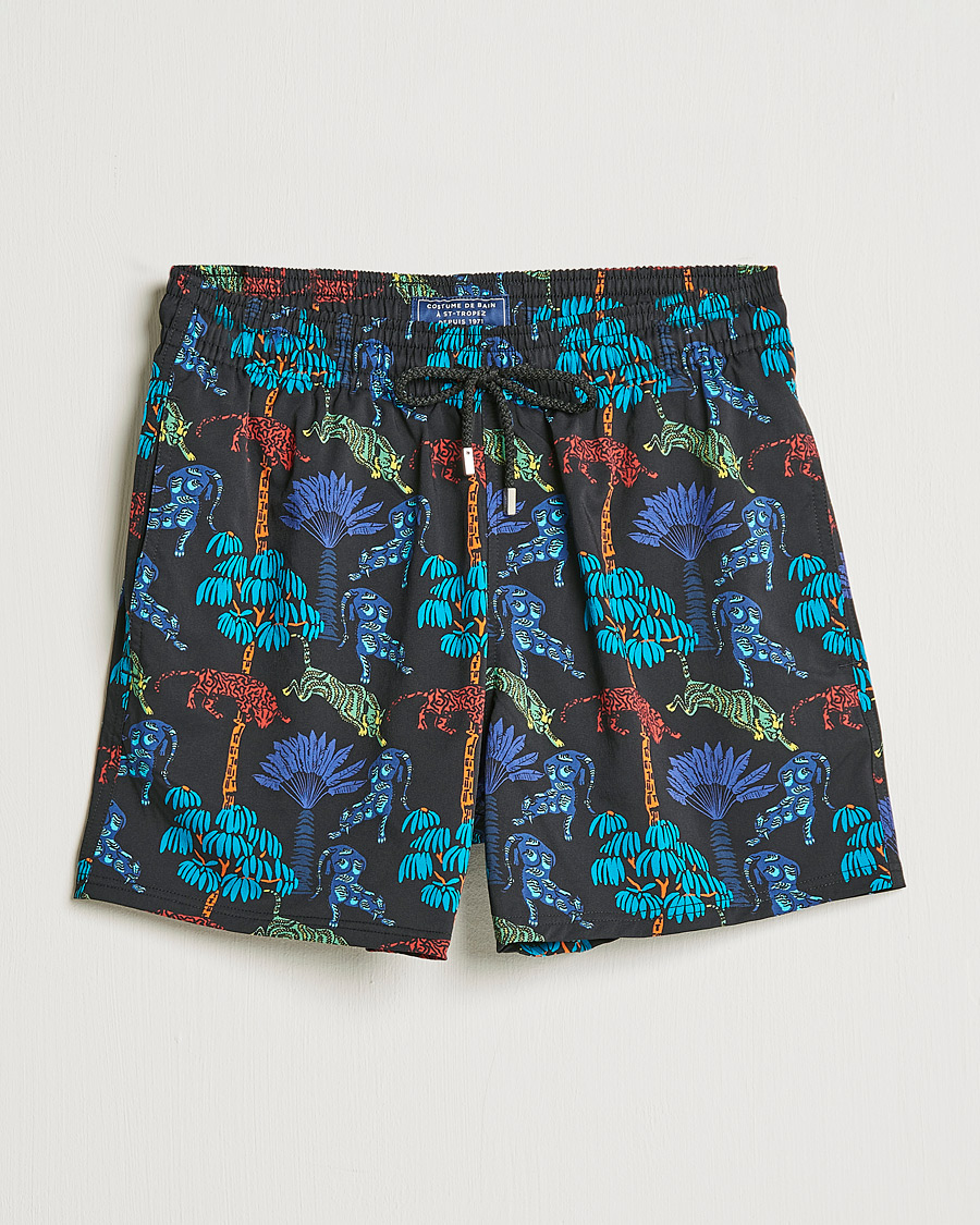 Herren | Badehosen | Vilebrequin | Moorise Swim Shorts Noir