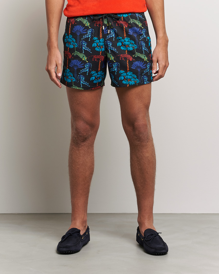 Herren | Vilebrequin | Vilebrequin | Moorise Swim Shorts Noir