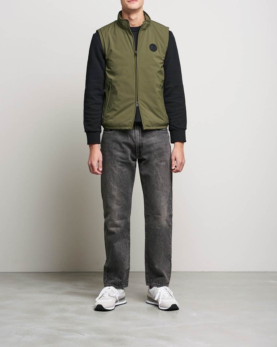 Herren | Jacken | Woolrich | Pacific Padded Vest Outdoor Green