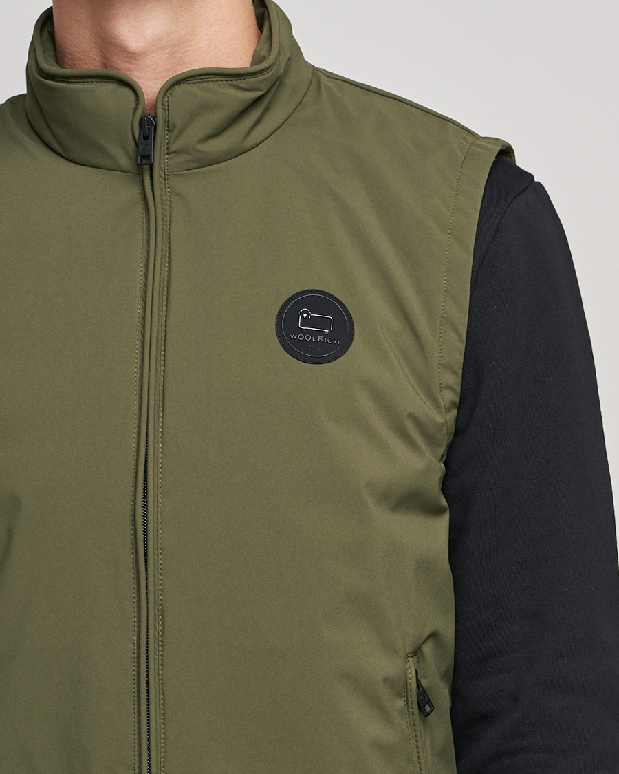 Herren | Jacken | Woolrich | Pacific Padded Vest Outdoor Green