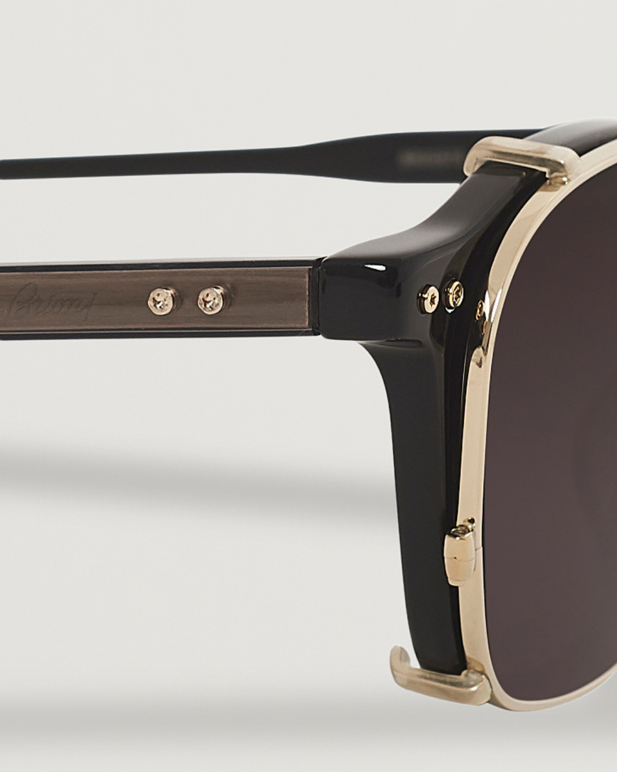 Herren | Sonnenbrillen | Brioni | BR0097S Sunglasses Black/Grey
