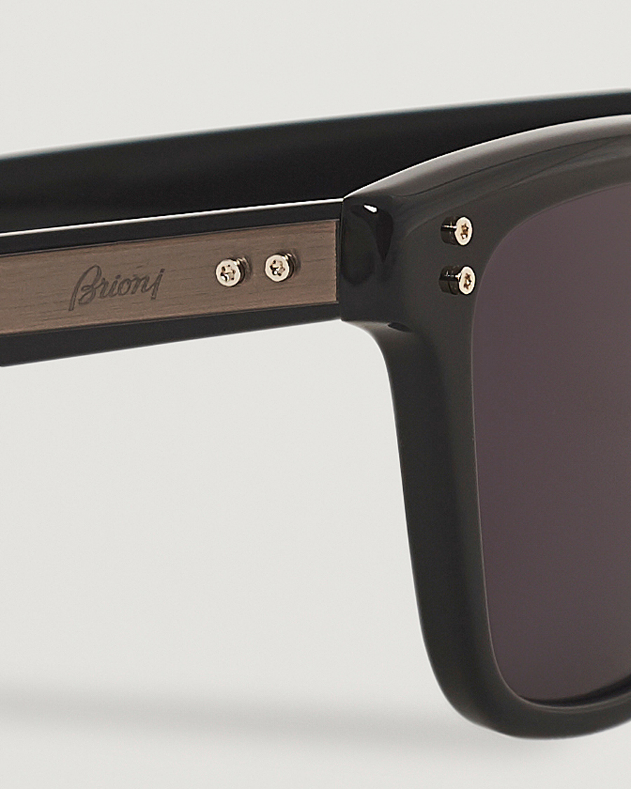Herren | Brioni | Brioni | BR0099S Sunglasses Black/Grey