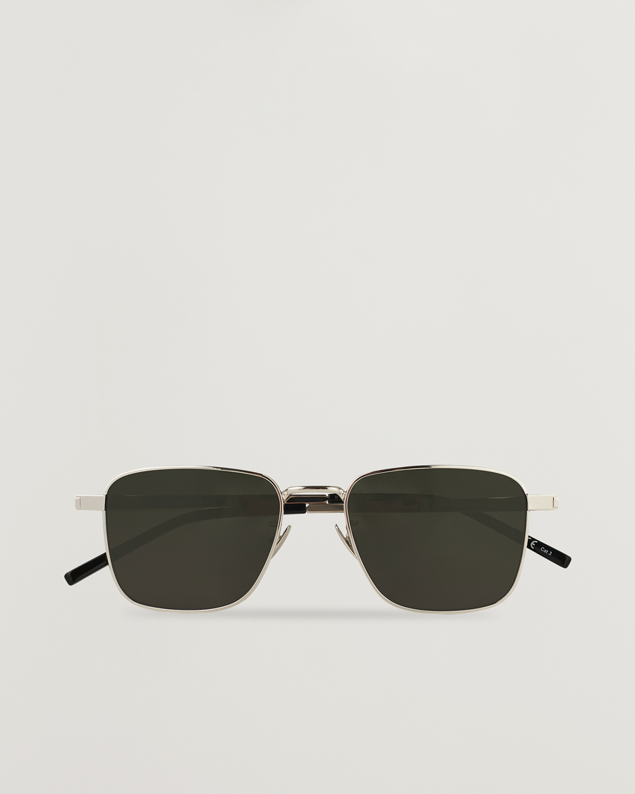 Herren | Sonnenbrillen | Saint Laurent | SL 529 Sunglasses Silver/Grey