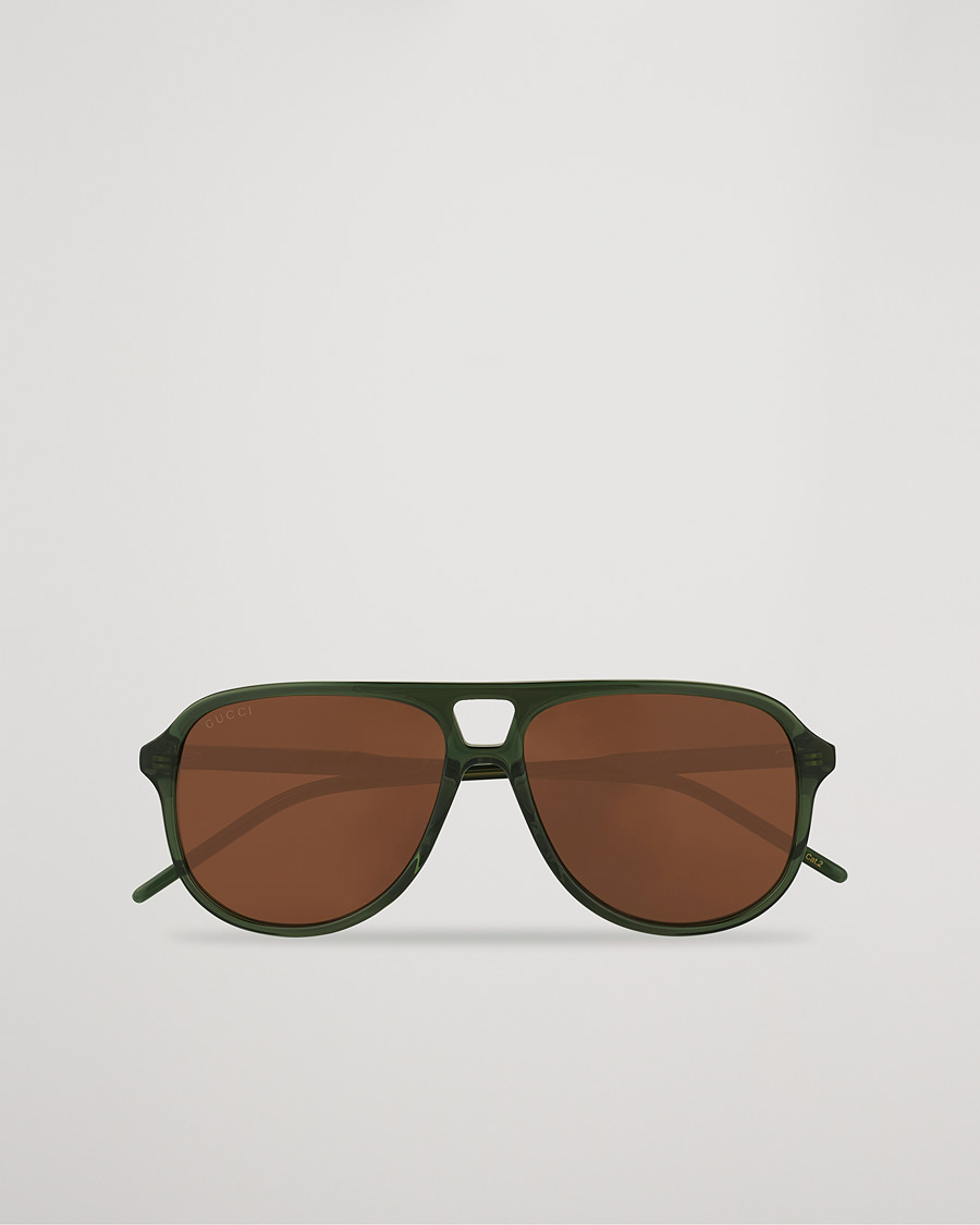Herren | Sonnenbrillen | Gucci | GG1156S Sunglasses Green/Brown