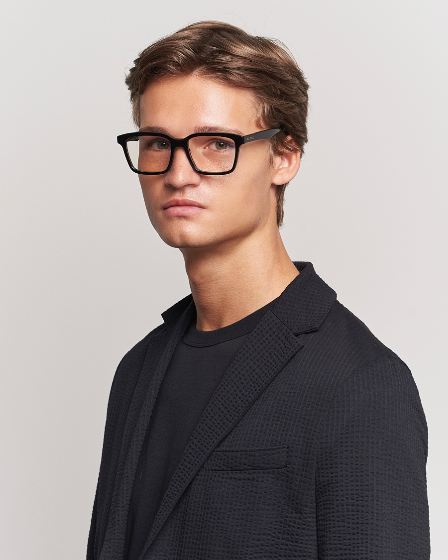 Herren | Eyewear | Gucci | GG0964S Photochromic Sunglasses Black/Transparent