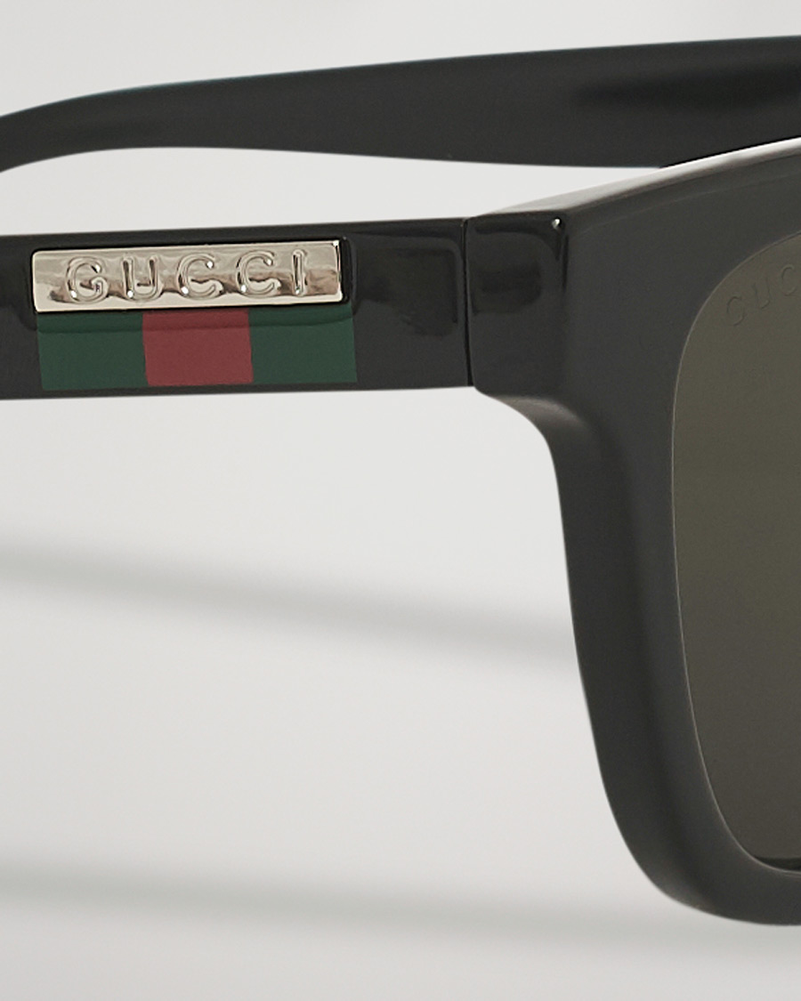 Herren | Gucci GG1116S Sunglasses Black/Grey | Gucci | GG1116S Sunglasses Black/Grey