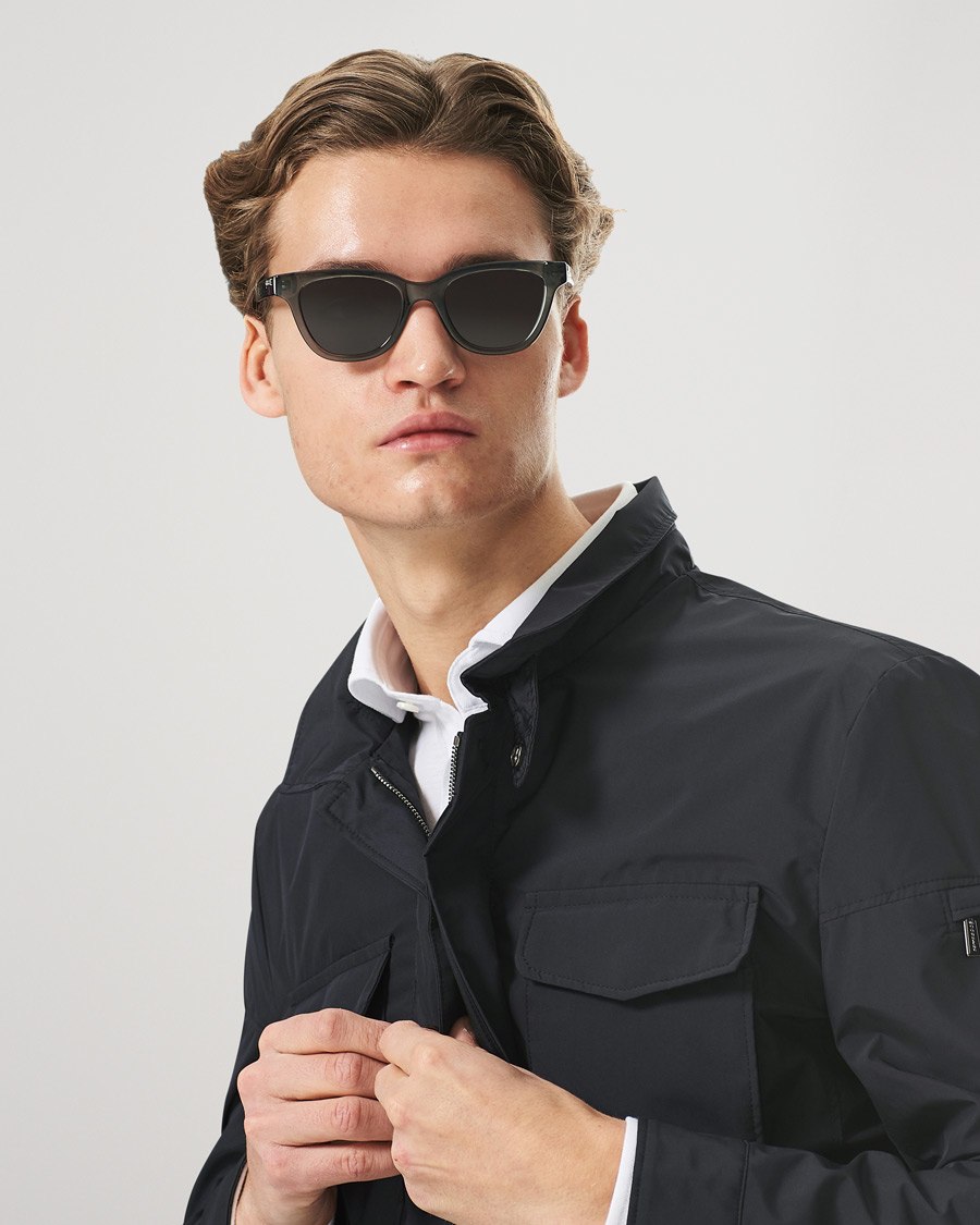 Herren | Gucci GG1116S Sunglasses Grey/Blue | Gucci | GG1116S Sunglasses Grey/Blue