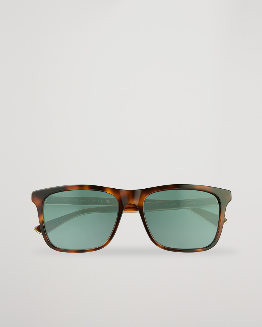 Herren | Sonnenbrillen | Gucci | GG0381SN Sunglasses Havana/Blue