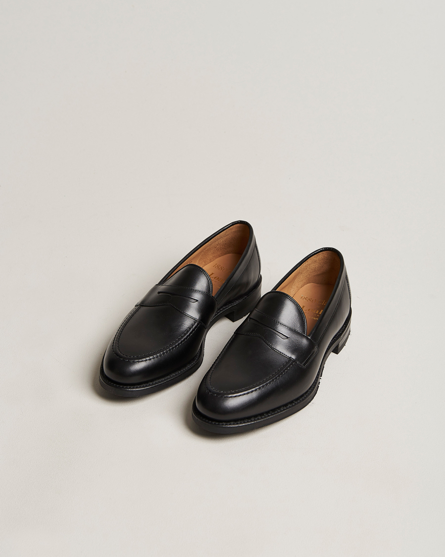 Herren | Exklusiv bei Care of Carl | Loake 1880 | Grant Shadow Sole Black Calf