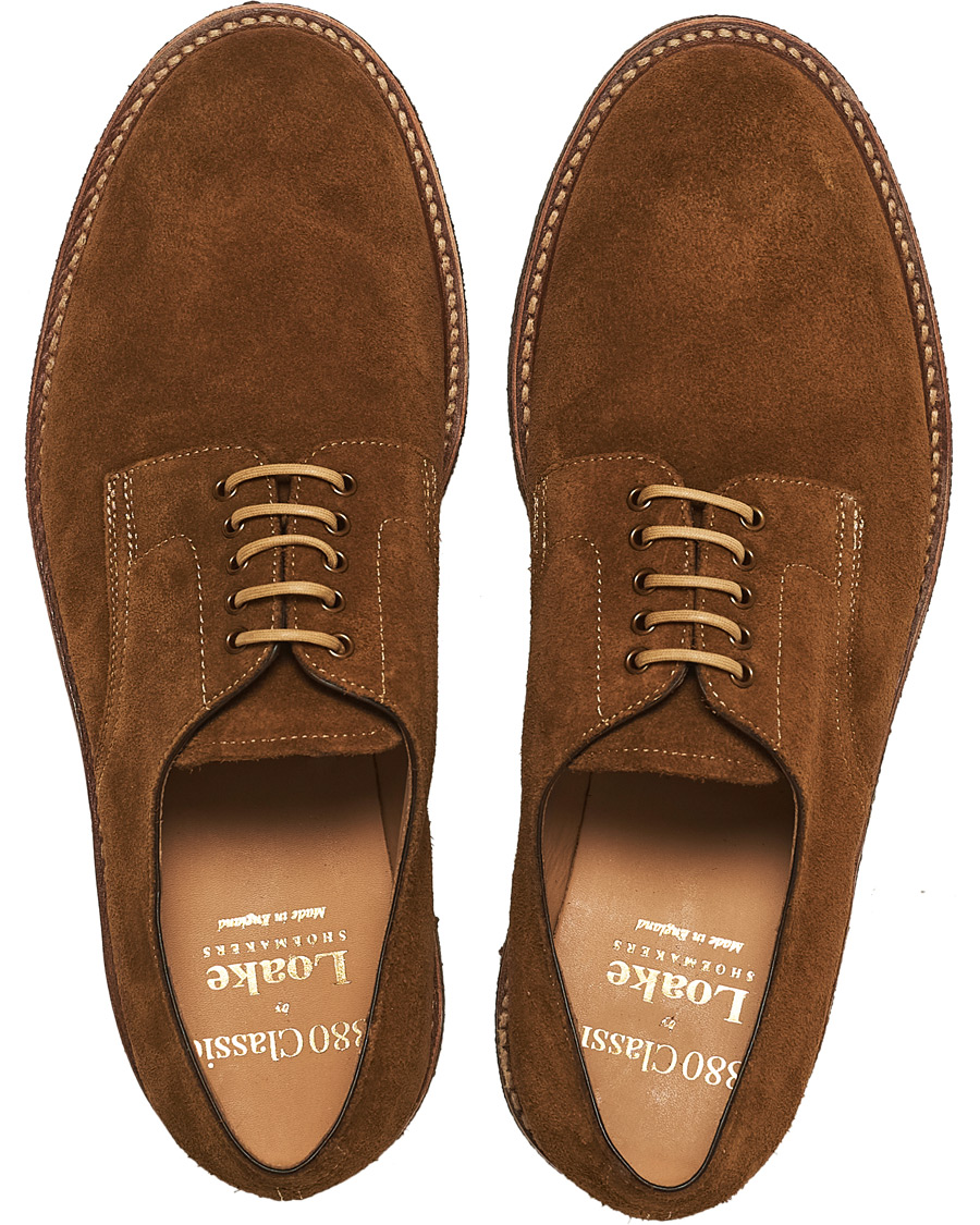 Herren | Loake 1880 Chichester Suede Derby Tobacco | Loake 1880 | Chichester Suede Derby Tobacco