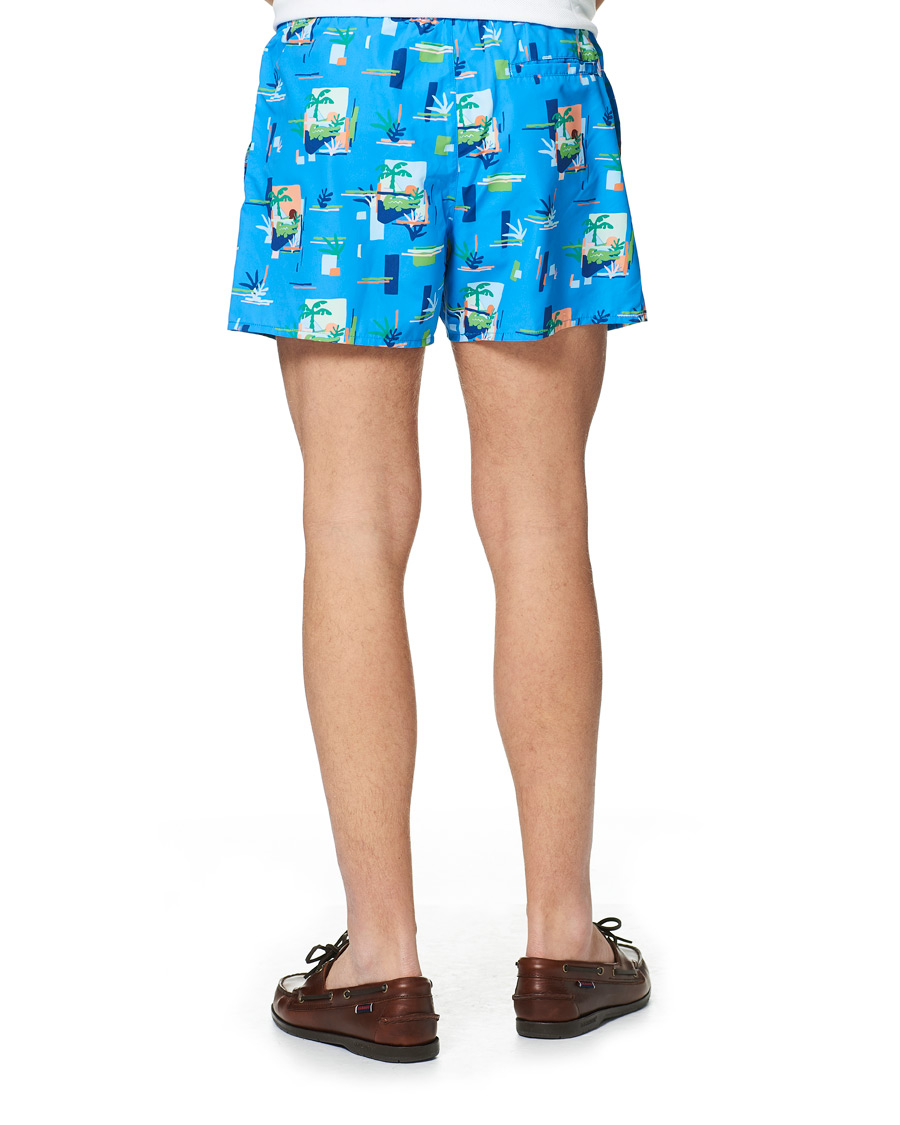 Herren | Badehosen | Lacoste | Print Light Swimming Trunks Etehereal